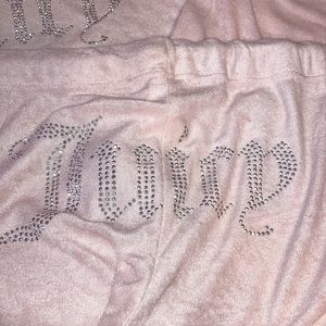 Pink juicy couture pant set